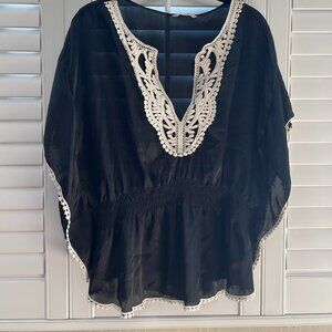 Black lightweight blouse